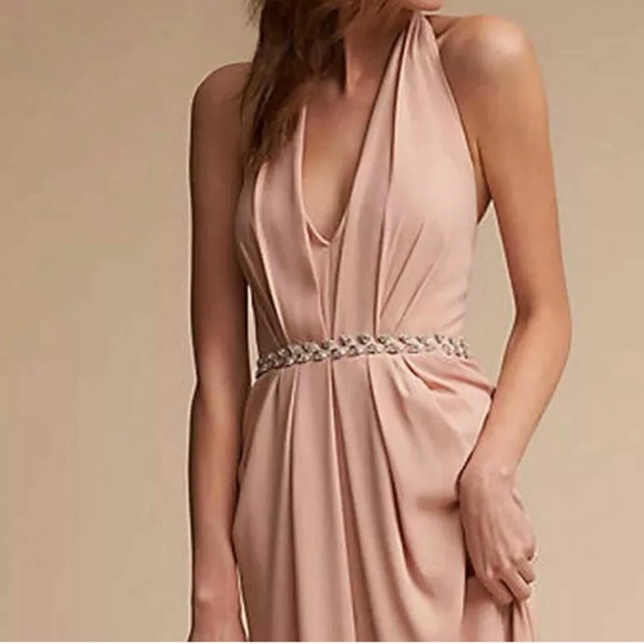New BHLDN Jill Jill Stuart Rasa Halter Gown Dress - Picture 3 of 6